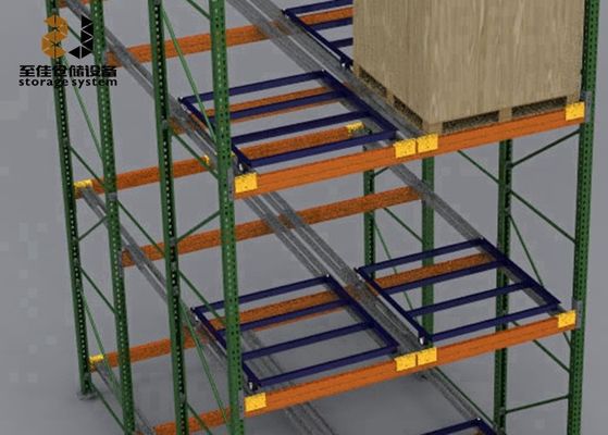 100-120 kg/couche, rangement de stockage léger, rangement en acier revêtu de poudre pour entrepôt