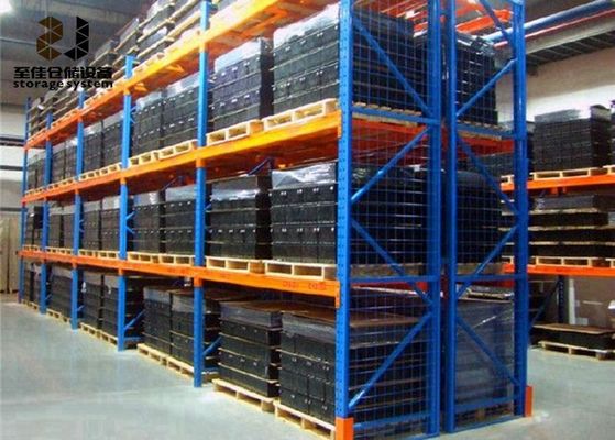 Rayonnages de stockage industriels en acier à cadre renforcé pour le stockage de pièces de machines lourdes (3000-5000 kg/niveau de charge)