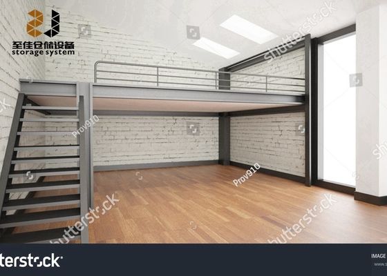 500 kg-1500 kg/m2 Systèmes de revêtement de sol métalliques de mezzanine en poudre époxy
