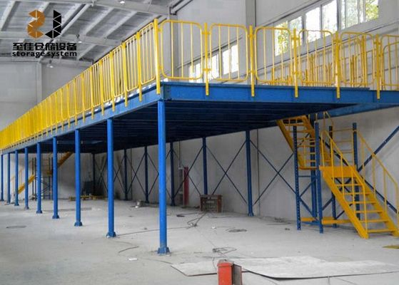 500 kg-1500 kg/m2 Systèmes de revêtement de sol métalliques de mezzanine en poudre époxy