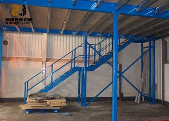 Acier Q235 / Q345 étages mézanine industriel deux couches pour entrepôt