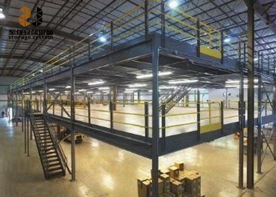 Fabrique revêtue de poudre d' époxy, planchers de mezzanine, racks de mezzanine en acier Q235
