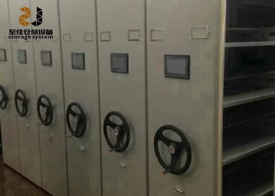 Bloc de sécurité 6 couches Systèmes de stockage mobiles à haute densité pour bureau / banque