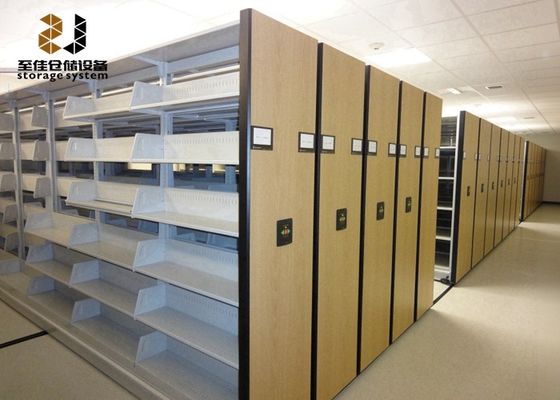 Système d'étagère de rangement de fichiers en mouvement de haute sécurité personnalisé pour le dispositif anti-dumping de fichiers