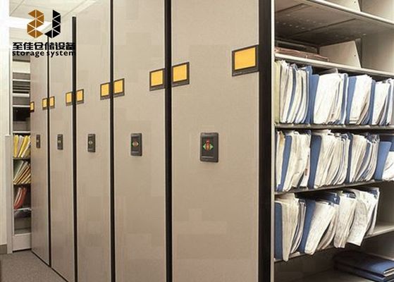 0.8-2.5mm Armoires à dossiers en mouvement Système d'étagère Système de stockage à haute densité à l'épreuve des rats