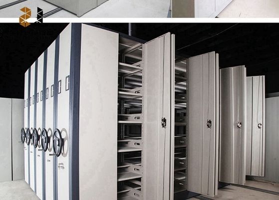 6 couches personnalisées Armoires de dossiers mobiles Système d'étagère Facile à assembler