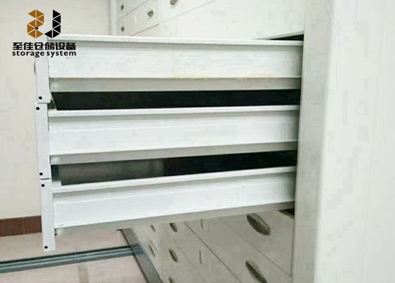 Fermeture de sécurité 6 couches Armoires de dossiers mobiles Système d' étagère avec garantie 5 ans