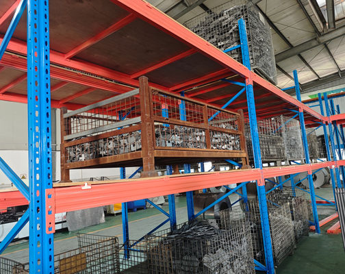 Étagère de stockage de palettes lourdes pour entrepôt en acier personnalisé