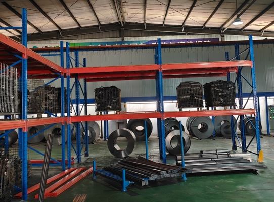 Étagère de stockage de palettes lourdes pour entrepôt en acier personnalisé