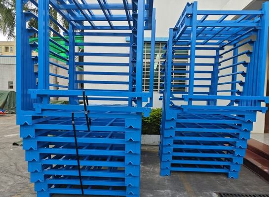 Étagères d'entrepôt empilables en acier pour pièces détachées et mobilier automobile