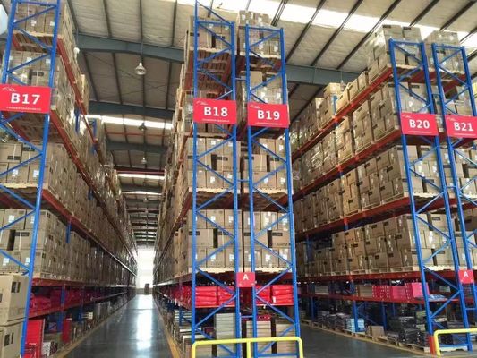 Organisation d'entrepôt de grande capacité avec portefeuille de stockage de grande capacité